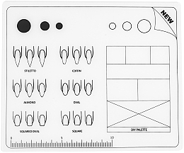 Духи, Парфюмерия, косметика Коврик для дизайна ногтей - Peggy Sage Tapete Nail Art Creative Workshop Mini