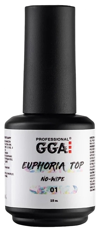 Топ для гель-лака - GGA Professional Euphoria Top — фото N1