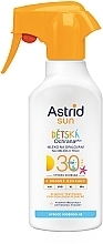 Детское молочко для загара лица и тела, в спрее - Astrid Kids Protection Plus Sun Milk SPF 30 — фото N1