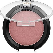 Духи, Парфюмерия, косметика Румяна компактные - Ines Cosmetics Soft Blush