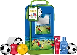 Парфумерія, косметика Набір, 8 продуктів - Baylis & Harding Football Blueberry Fizz Stars Boot Bag Gift Set