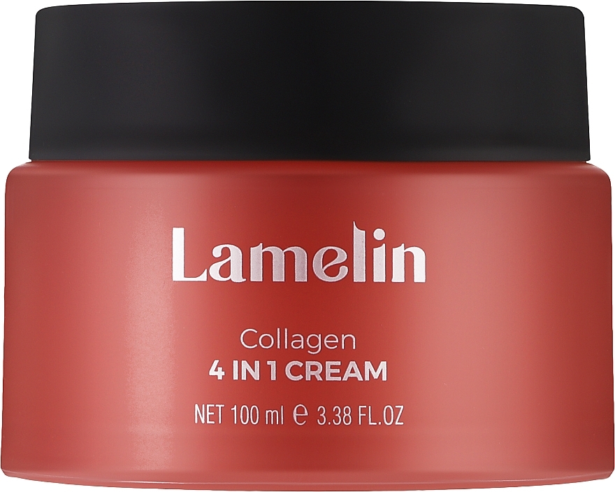 Питательный крем для лица с коллагеном 4 в 1 - Lamelin Collagen 4-In-1 Cream — фото N1