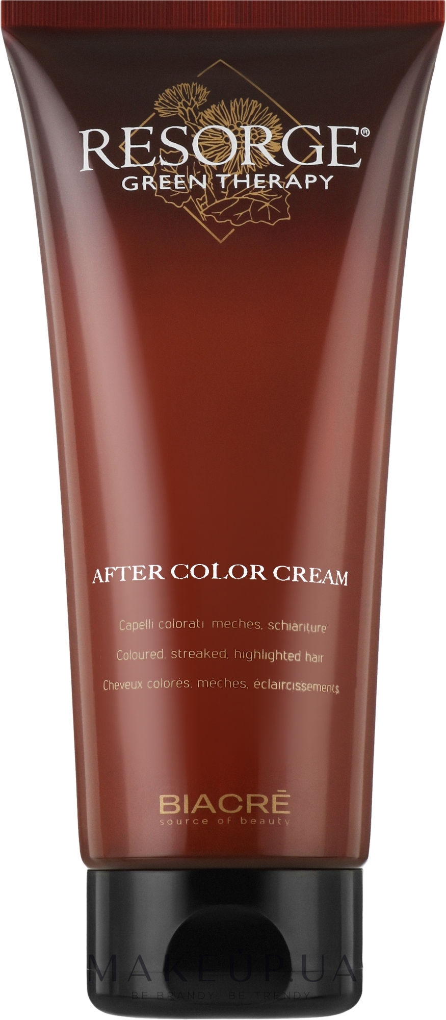 Крем-кондиціонер для фарбованого волосся - Biacre Resorge Green Therapy After Color Conditioner — фото 200ml