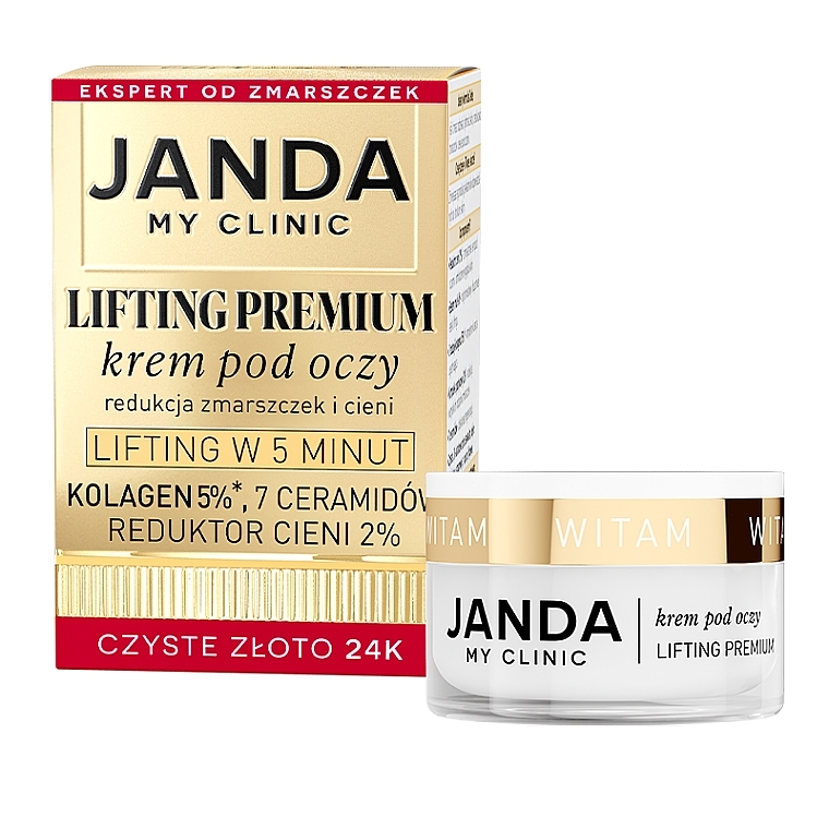 Крем для кожи вокруг глаз - Janda My Clinic Lifting Premium Eye Cream — фото N1