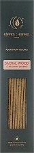 Парфумерія, косметика Аромапалички "Священне дерево" - Eleven Eleven Aroma Sacral Wood Aroma Sticks