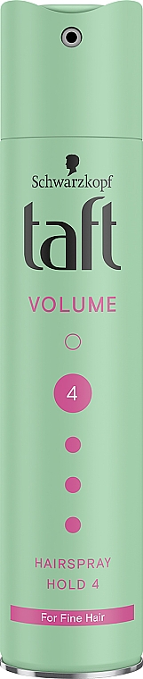 Лак для волосся "Об'єм", надсильна фіксація 4 - Taft True Volume 4 — фото N1