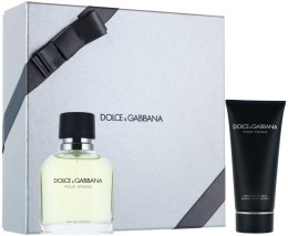 Парфумерія, косметика D&G pour homme - Набір (edt 75 + a/sh bal 100)