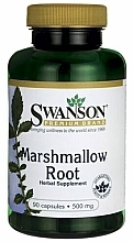 Парфумерія, косметика Дієтична добавка "Корінь алтея" 500 мг, 90 шт. - Swanson Marshmallow Root