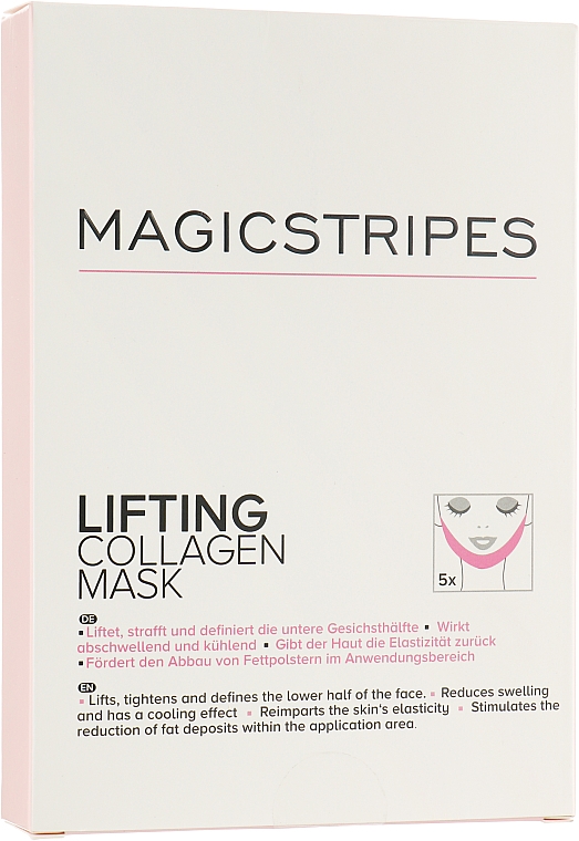 Коллагеновая маска для лица - Magicstripes Lifting Collagen Mask — фото N1
