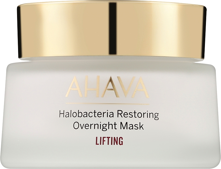 Відновлювальна нічна маска - Ahava Halobacteria Restoring Overnight Mask Lifting — фото N1