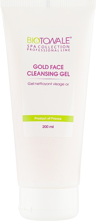 Гель для вмивання з біозолотом для всіх типів шкіри - Biotonale Gold Face Cleansing Gel With Gold — фото N3