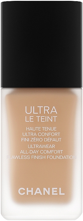 Стійкий тональний флюїд для обличчя - Chanel Ultra Le Teint Fluide