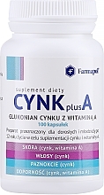 Парфумерія, косметика Харчова добавка "Cynk Plus A", капсули - Farmapol