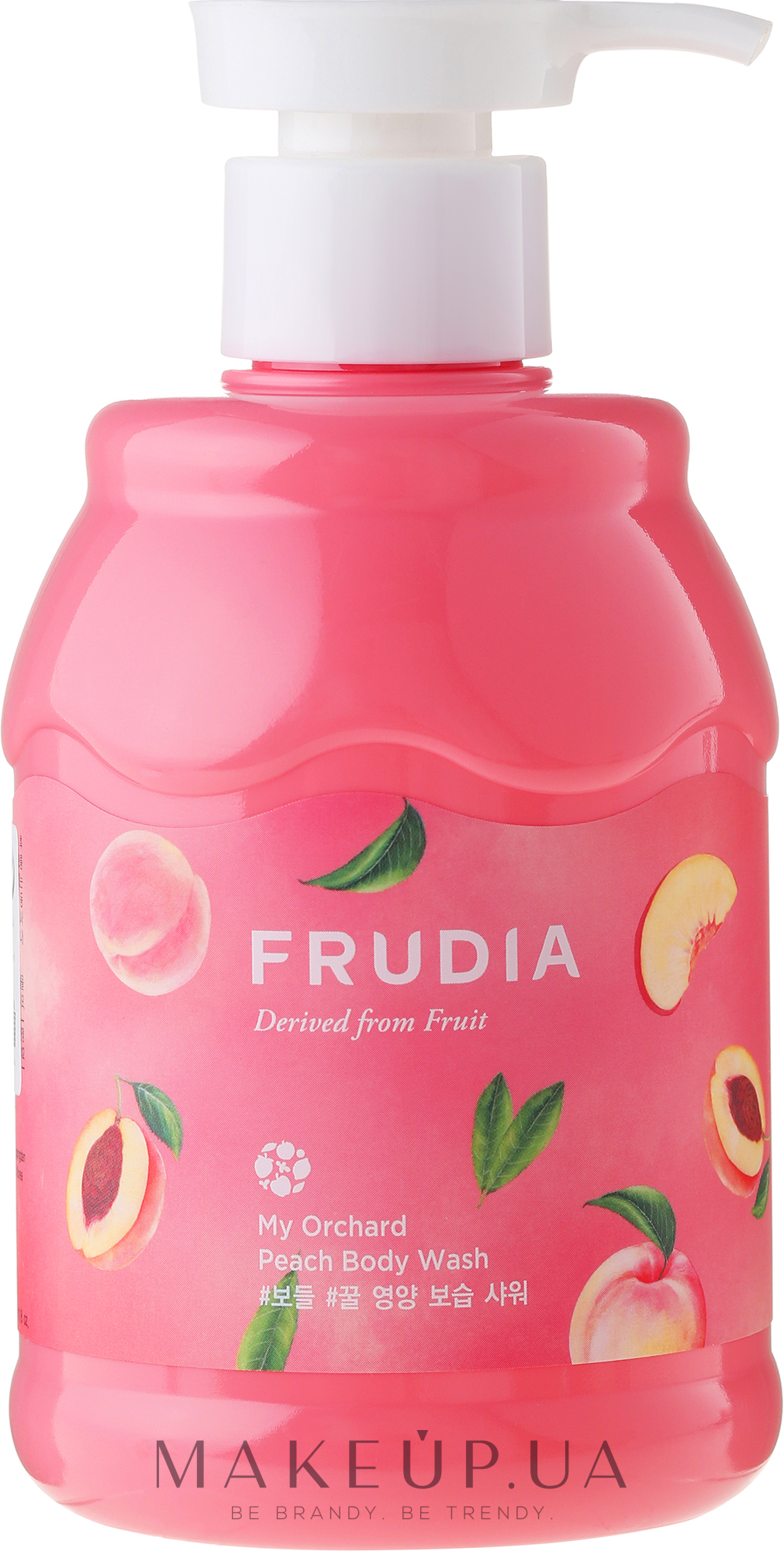 Кремовий гель для душу з ароматом спілого персика - Frudia My Orchard Peach Body Wash — фото 350ml