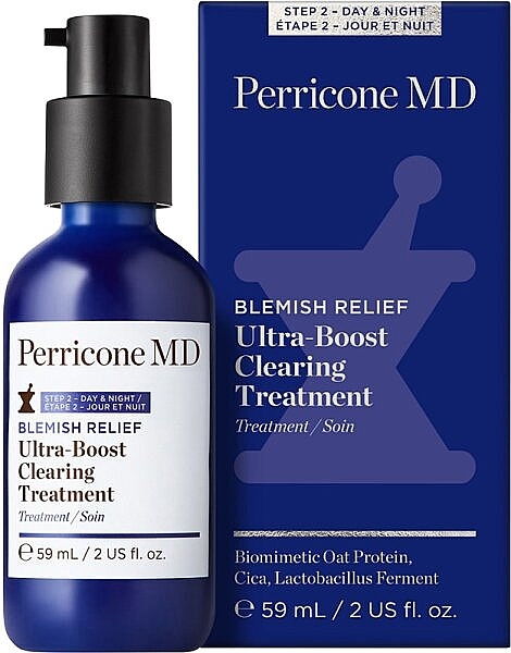 Заспокійливий крем для проблемної шкіри - Perricone MD Blemish Relief Ultra Boost Clearing Treatment