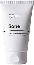 Парфумерія, косметика Маска для обличчя з алое - Sane Aloe + Collagen + Probiotics 2% Regenerating & Protecting Face Mask *