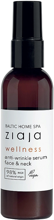 Сыворотка для лица, шеи от морщин - Ziaja Baltic Home Spa Wellness Anti-wrinkle Serum For Face And Neck — фото N1