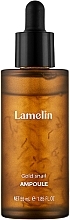 Сироватка для обличчя з муцином равлика - Lamelin Gold Snail Ampoule — фото N1