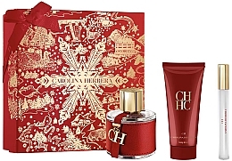 Carolina Herrera CH - Набор (edt/100ml + edt/10/ml + b/lot/100ml) — фото N1