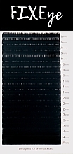 Парфумерія, косметика Вії для нарощування C 20 ліній, чорні, товщина 0.15 мм, 8(2)*9(3)*10(3)*11(3)*12(3)*13(3)*14(2)*15(1) - FIXEye Hylon Lash