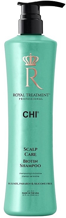 Шампунь для чутливої шкіри голови - Chi Royal Treatment Scalp Care Biotin Shampoo — фото N2