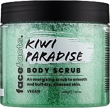 Духи, Парфюмерия, косметика Скраб для тела "Рай киви" - Face Facts Body Scrubs Kiwi Paradise