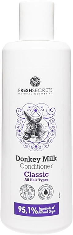 Кондиционер для всех типов волос с ослиным молоком - Madis Fresh Secrets Donkey Milk Conditioner Classic  — фото N1