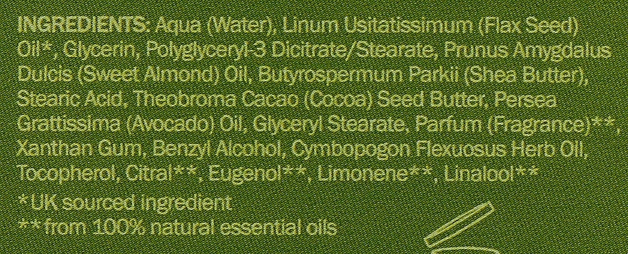 Крем для тіла "Коріандр і листя лайма" - Scottish Fine Soaps Naturals Coriander & Lime Leaf Body Cream — фото N2