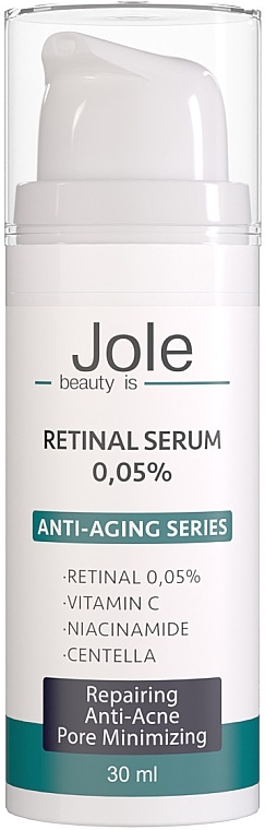 Антивозрастная сыворотка с ретиналем 0.05% - Jole Retinal 0.05% Anti-Age Serum — фото N1