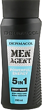 Духи, Парфюмерия, косметика Гель для душа - Dermacol Men Agent Powerful Energy 5in1 Body Wash