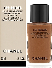 Олія для сяяння обличчя, тіла й волосся - Chanel Las Beiges Illuminating Oil Face, Body And Hair — фото N2