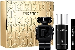 Духи, Парфюмерия, косметика Paco Rabanne Phantom Parfum - Набор (parfum/100ml + deo/150ml + parfum/mini/10ml)