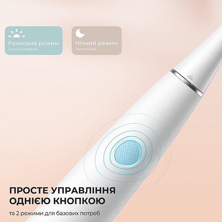 Електрична зубна щітка Oclean Air 2T White, футляр, настінне кріплення - Oclean Air 2T Electric Toothbrush White — фото N7