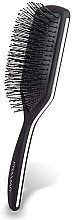 Распутывающая расческа для волос, черная - Framar Paddle Detangling Brush Black To The Future — фото N2