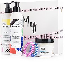 Духи, Парфюмерия, косметика УЦЕНКА Набор для сухих волос - Hillary Hair Complex Mask + Jojoba (cond/250ml + shamp/250ml + mask/200ml) *