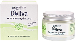 Крем для обличчя "Зволожувальний, з гіалуроновою кислотою" - D'oliva Pharmatheiss (Olivenöl) Cosmetics Hydro Body Care — фото N4