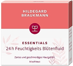 Зволожувальний флюїд для обличчя - Hildegard Braukmann Essentials 24H Moisturising Blossom Fluid — фото N2