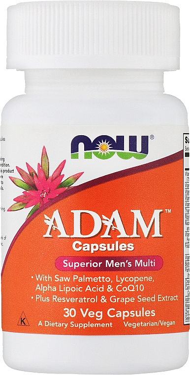 Диетическая добавка "Комплекс для мужчин" в капсулах - Now Adam Superior Men's Multi