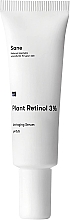 Сыворотка для лица с ретинолом - Sane Plant Retinol 3% Anti-aging Serum pH 5.5 — фото N2