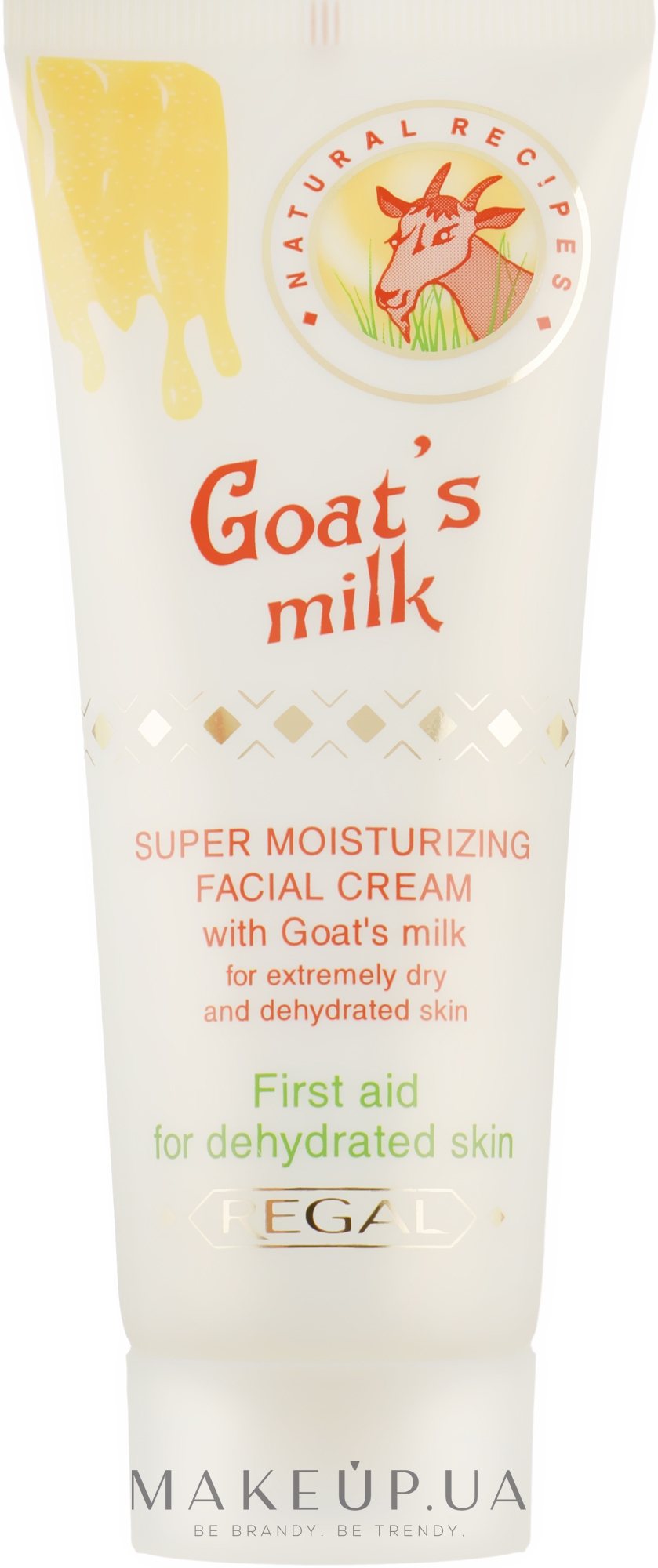 Супер зволожуючий крем для обличчя на основі козячого молока - Regal Goat's Milk Super Moisturizing Cream Facial — фото 75ml