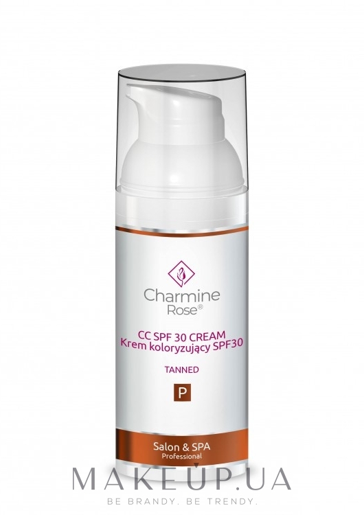 СС-крем для обличчя - Charmine Rose CC SPF30 Cream — фото Tanned