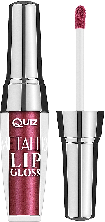 Жидкая помада с шиммером - Quiz Cosmetics Mettalic Lip Gloss