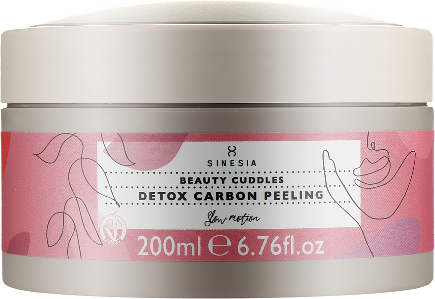 Детокс-пілінг для обличчя й шкіри голови - Sinesia Beauty Cuddles Detox Carbon Peeling — фото N1