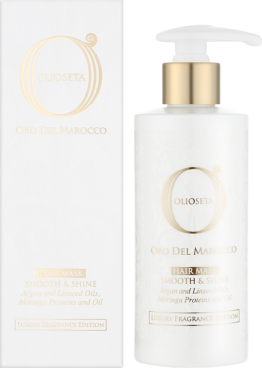 Маска для волосся "Гладкість і блиск" - Barex Italiana Olioseta Oro Del Marocco Smooth & Shine Hair Mask — фото N2