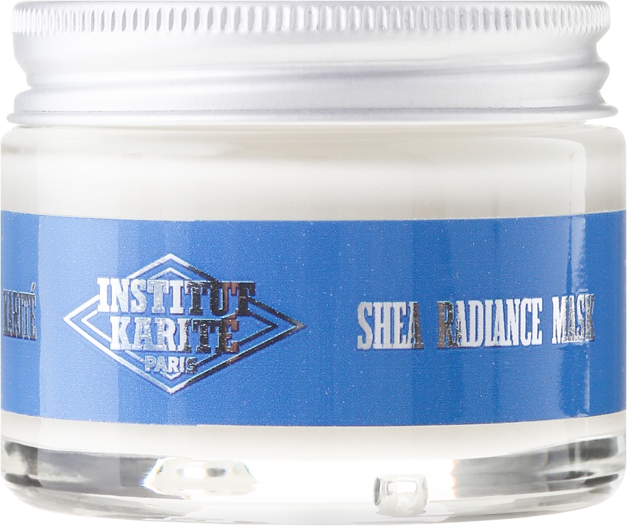 Освітлювальна маска для обличчя - Institut Karite Shea Radiance Mask Milk Cream — фото N2