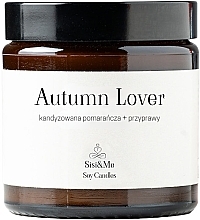 Парфумерія, косметика Ароматична соєва свічка "Осінній коханець" - Sisi & Me Autumn Lover Soy Candle