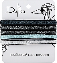 Парфумерія, косметика Набір різнобарвних гумок для волосся UH717758, 5 шт - Dulka