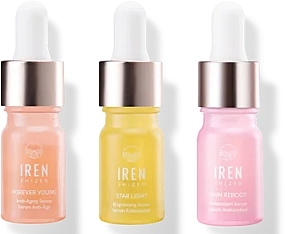 Набір - Iren Shizen Glow Up Anti-Aging Discovery Kit (serum/3*5ml) — фото N2