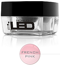Гель камуфлирующий - Silcare High Light LED Gel French Pink — фото N1