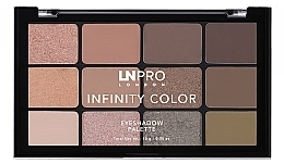 Духи, Парфюмерия, косметика Палетка теней для век - LN Pro Infinity Color Eyeshadow Pallette